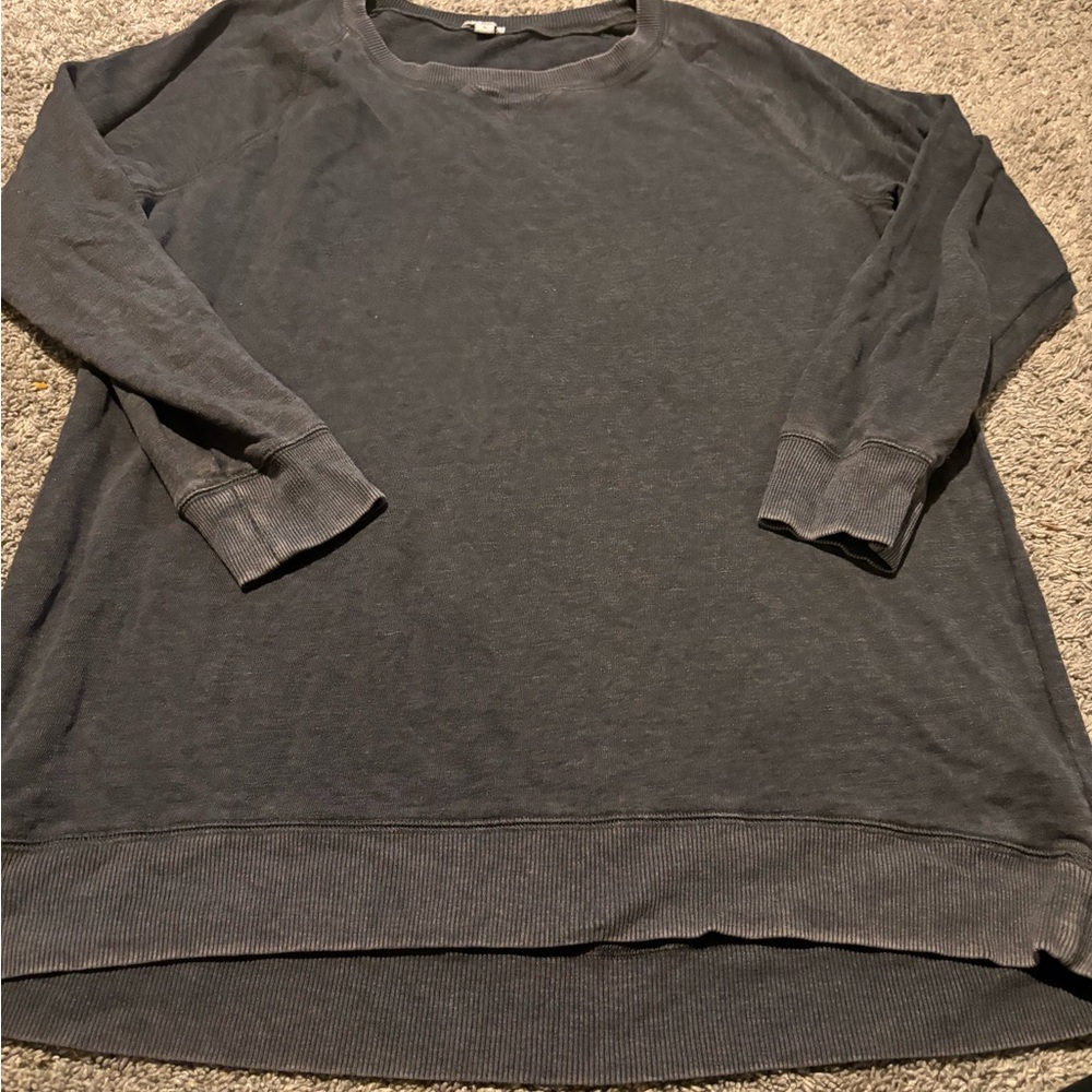 Tunic sweatshirt
